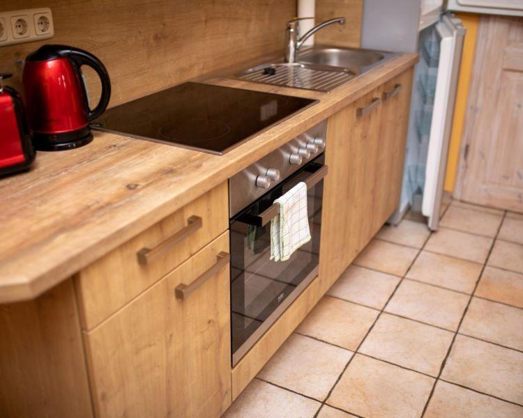 Landurlaub Auf Dem Mellenhof Appartement Funkenhagen Buitenkant foto
