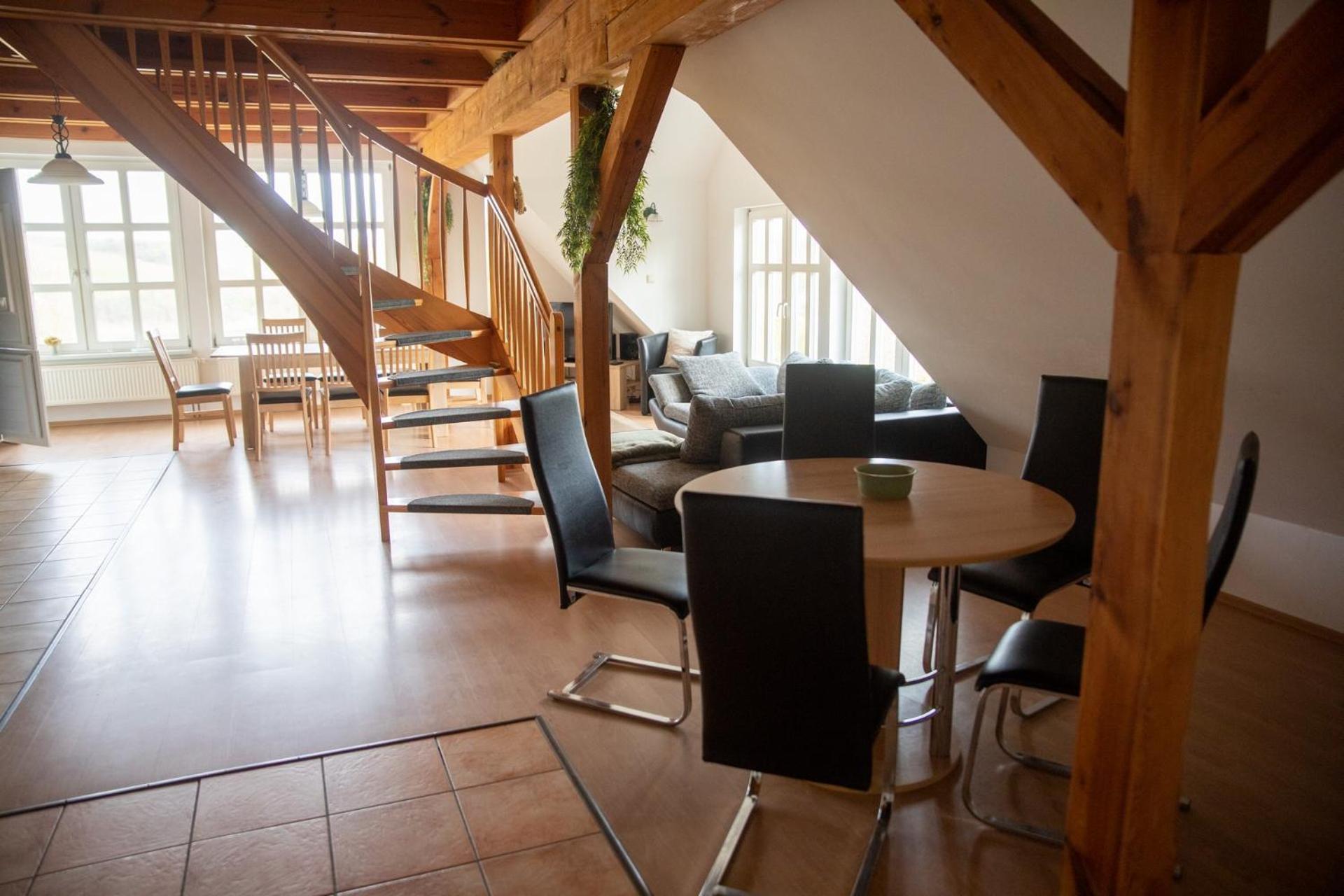 Landurlaub Auf Dem Mellenhof Appartement Funkenhagen Buitenkant foto