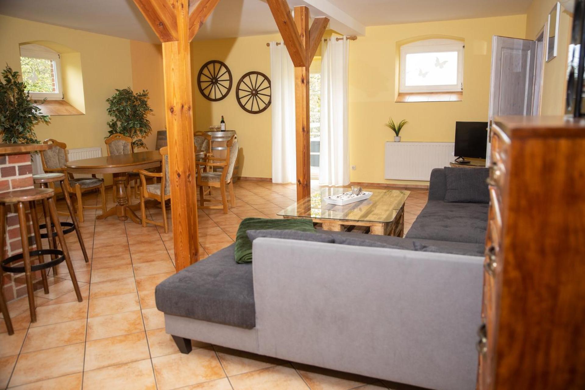 Landurlaub Auf Dem Mellenhof Appartement Funkenhagen Buitenkant foto